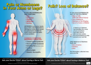 Arm/Leg Pain and Loss of Balance Images | Graphic Design by YERR®