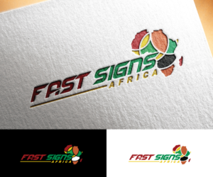FAST SIGNS Africa | Logo Design by step forward 2