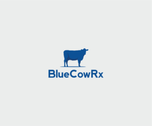 Blue Cow Rx | Logo Design by Logocraft
