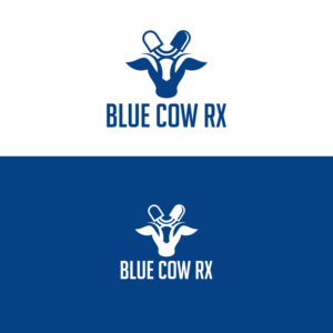 Blue Cow Rx | Logo Design by Graphic Bricks
