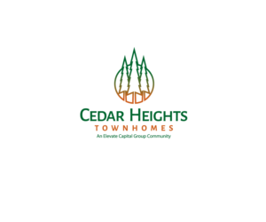 Cedar Heights Townhomes - An Elevate Capital Group Community | Logo-Design von Buck Tornado