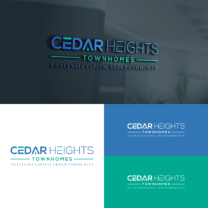 Cedar Heights Townhomes - An Elevate Capital Group Community | Logo Design by tejo