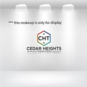Cedar Heights Townhomes - An Elevate Capital Group Community | Logo Design by Ochieng