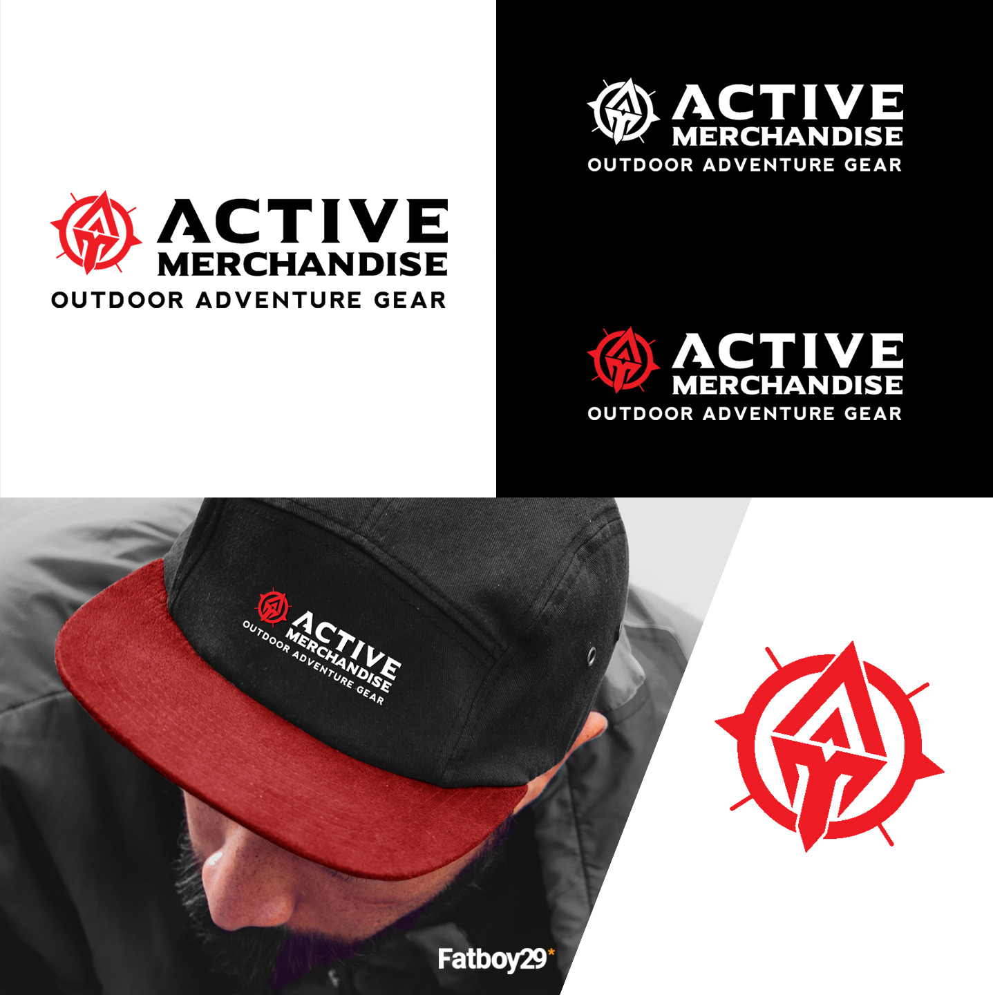 Logo Design by Fatboy Graphic for Active Merchandise | Design #25399810