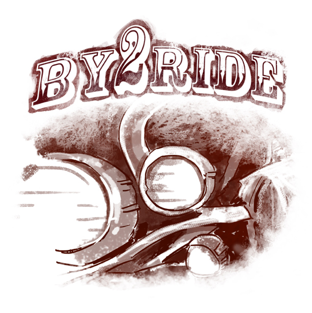 T-shirt Design by miridi for By2ride | Design #3147767