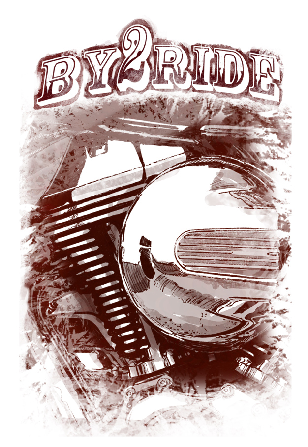 T-shirt Design by miridi for By2ride | Design #3147772