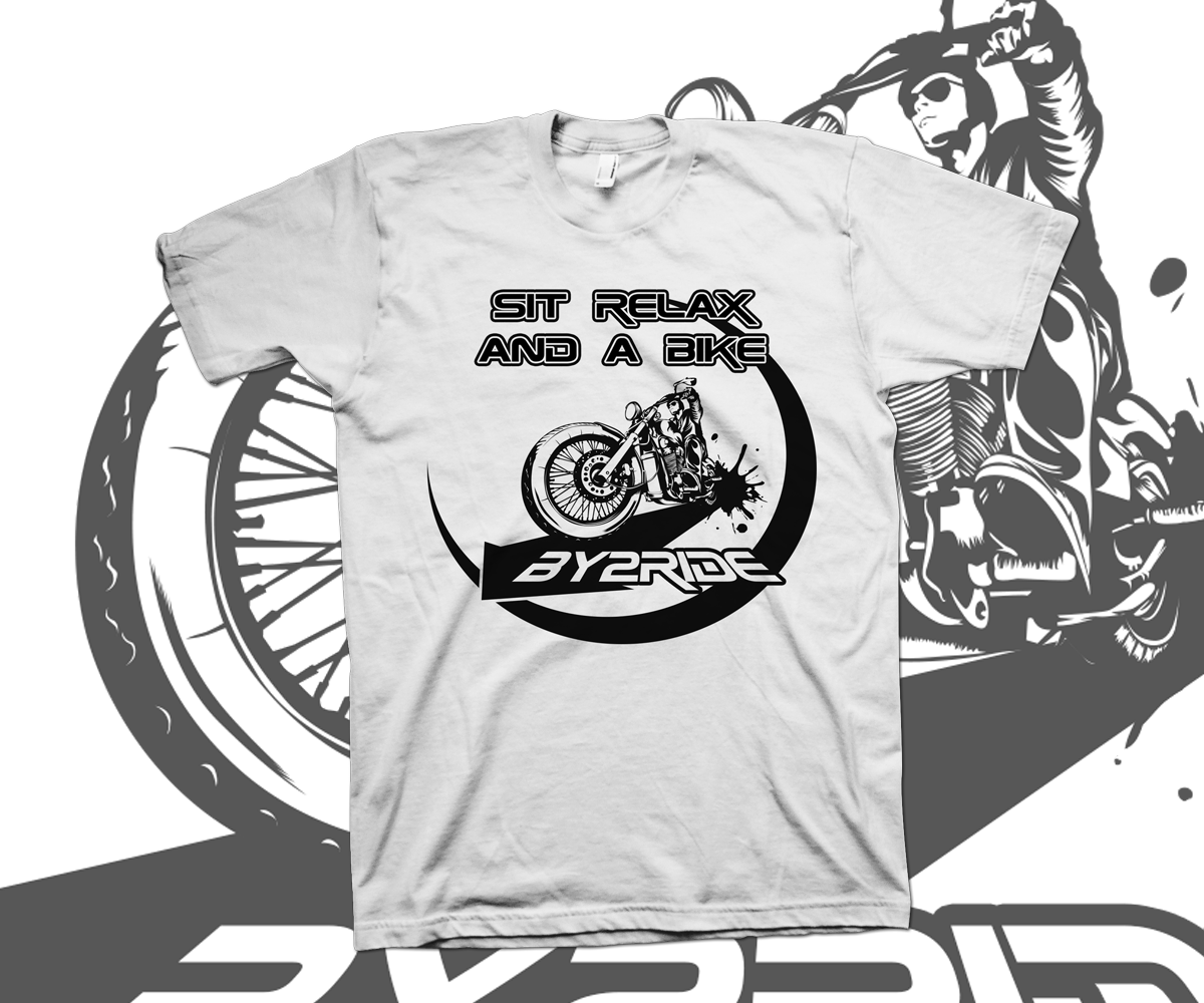 T-shirt Design by mckirbz for By2ride | Design #3089258