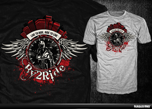 T-shirt Design by gekgrfx for By2ride | Design: #3075597