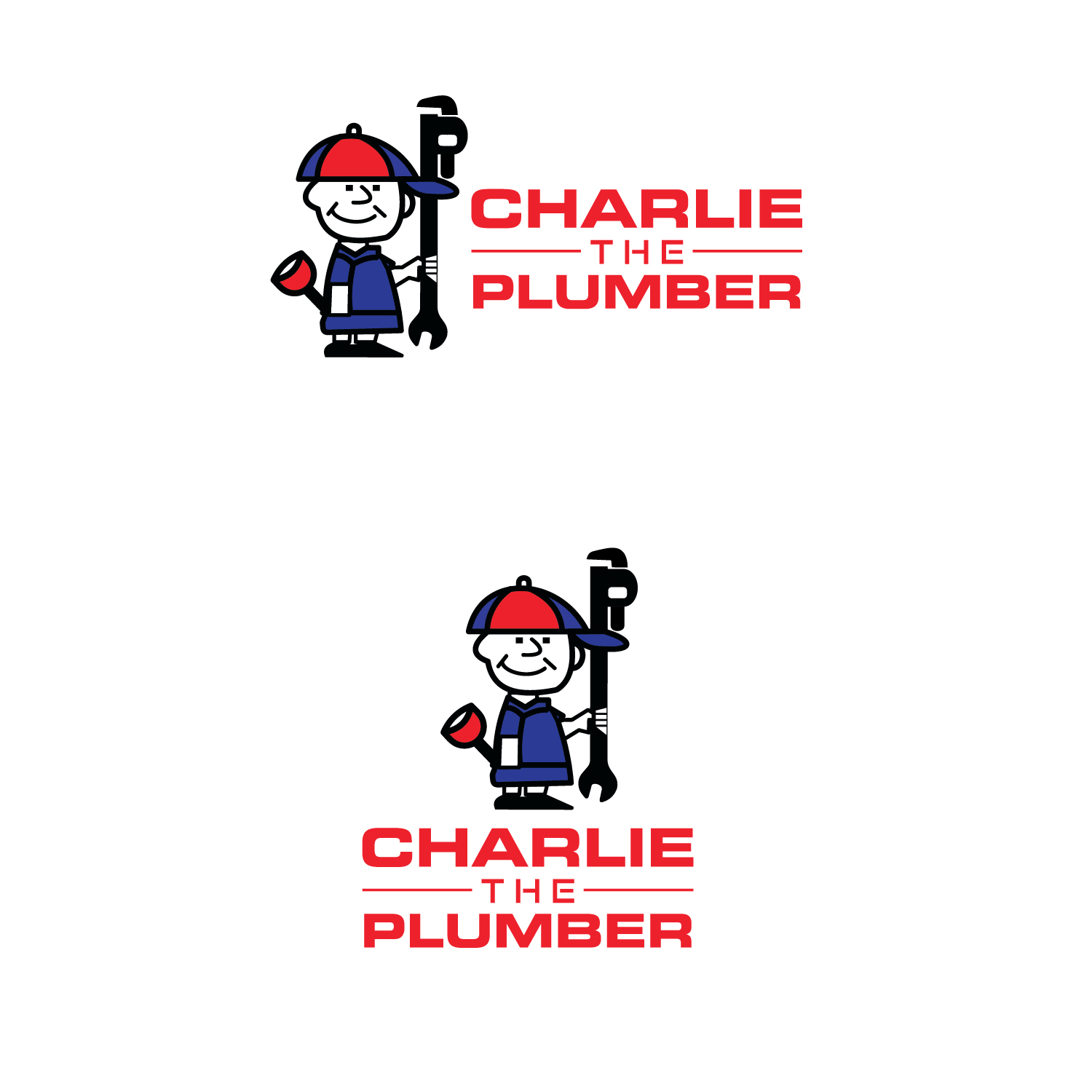Logo Design by emptyboxgraphics for CHARLIE THE PLUMBER | Design #25367056