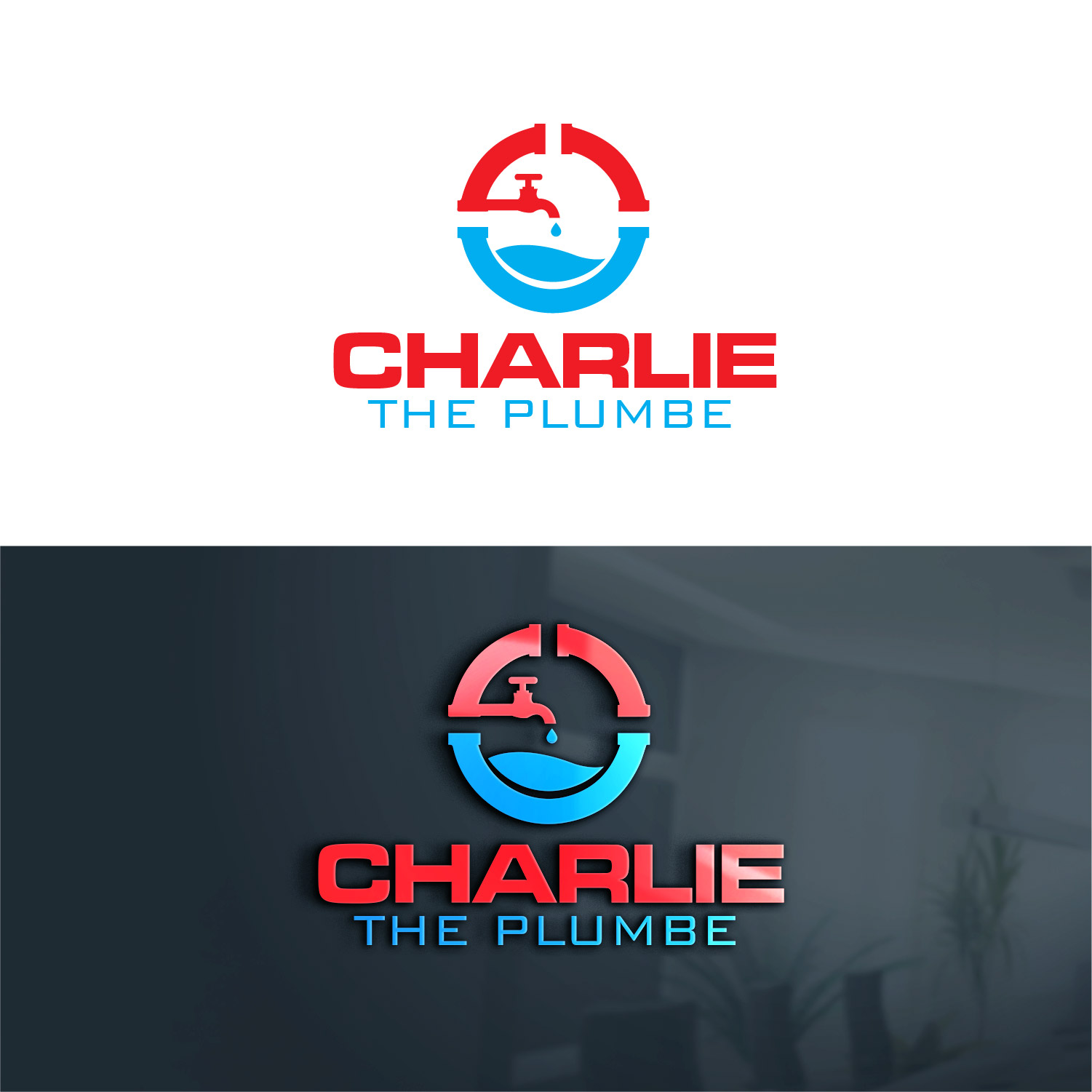 Logo Design by ErrAr for CHARLIE THE PLUMBER | Design #25369635