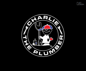 Logo Design by Dot Design 3 for CHARLIE THE PLUMBER | Design: #25498821