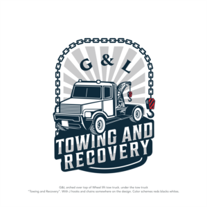 Logo Design by Low_vertical for G&L TOWING AND RECOVERY LLC | Design: #25375698