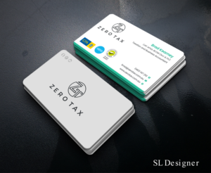 Business Card Design by SL Designer for Zero Tax | Design: #25369658