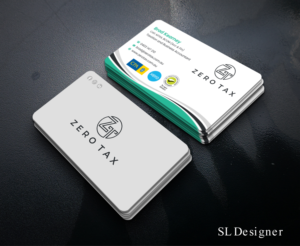 Business Card Design by SL Designer for Zero Tax | Design: #25369660
