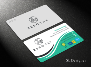 Business Card Design by SL Designer for Zero Tax | Design: #25369661