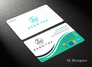 Business Card Design by SL Designer for Zero Tax | Design: #25369662