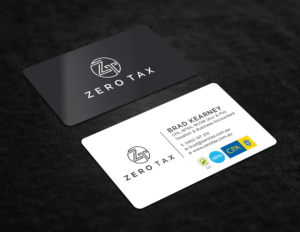 Business Card Design by Tripti Ranjan Gain for Zero Tax | Design: #25366434