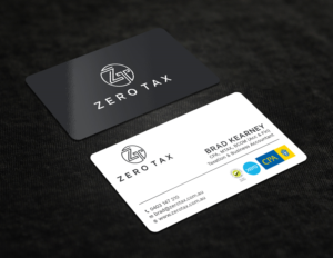Business Card Design by Tripti Ranjan Gain for Zero Tax | Design: #25366435