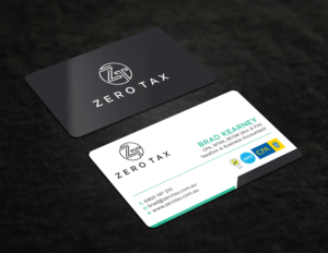 Business Card Design by Tripti Ranjan Gain for Zero Tax | Design: #25366457