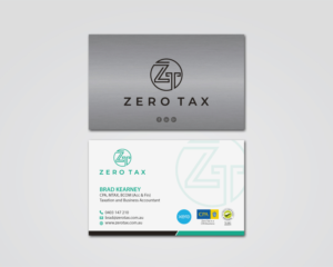 Business Card Design by MDesign for Zero Tax | Design #25383928