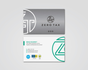 Business Card Design by MDesign for Zero Tax | Design: #25383931