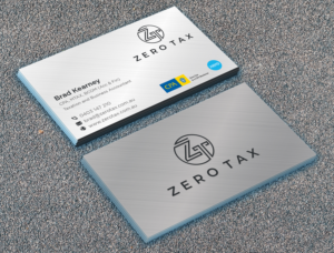 Visitenkarten-Design von nurulhasan.iou für Zero Tax | Design: #25367210