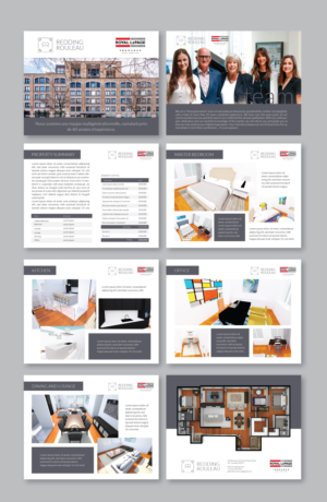 Marketing document for condominium renovation project | Design de Flyer par Achiver