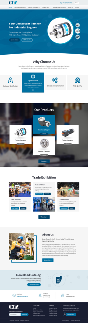 Web Design by Shijo John for Webtastico | Design #25378632