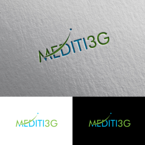MEDITI3G | Logo Design by Rii