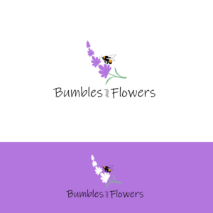 Bumbles and Flowers (The font used is called Ink Free) | Logo-Design von Rii