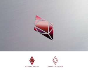 Garnet House and/or Garnet Heights | Logo-Design von Vetroff