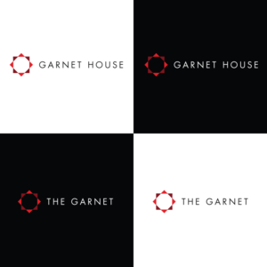 Garnet House and/or Garnet Heights | Logo Design by Rii