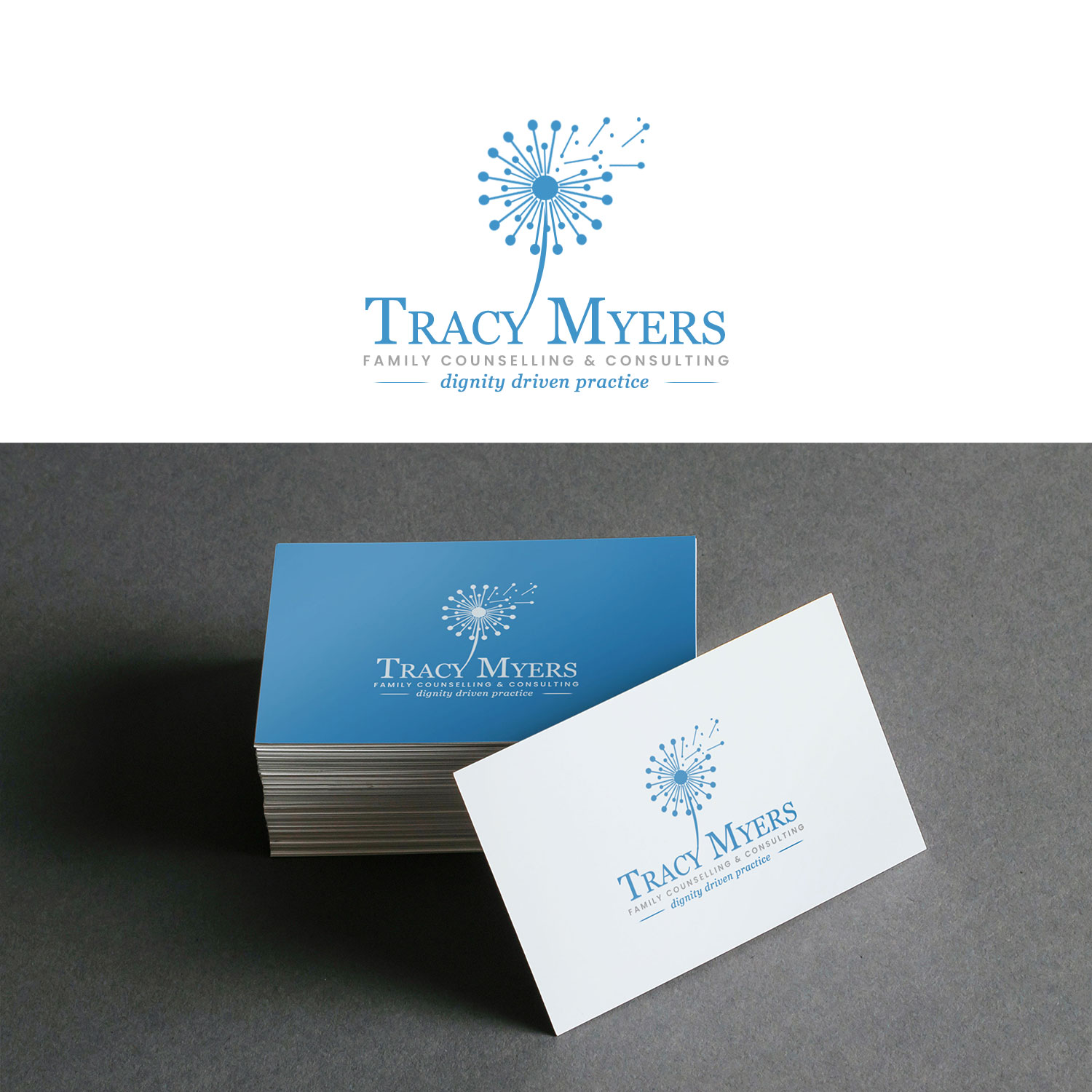 Logo Design by DominicDesign for Tracy Myers Family Counselling & Consulting | Design #25376435