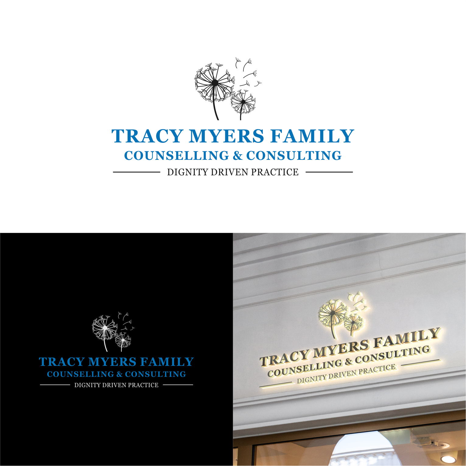 Logo-Design von HARIQ für Tracy Myers Family Counselling & Consulting | Design #25376486