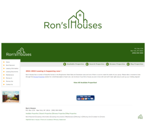Ron's Houses | Logo Design by NineOwl