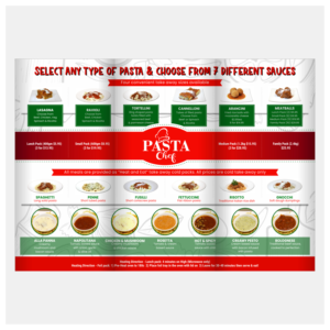 Diseño Gráfico por yanuaryanuar para PASTA CHEF NOMINEES PTY LTD | Diseño: #25376980