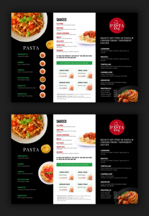 Menu in Pdf form | Graphic Design by aberyor