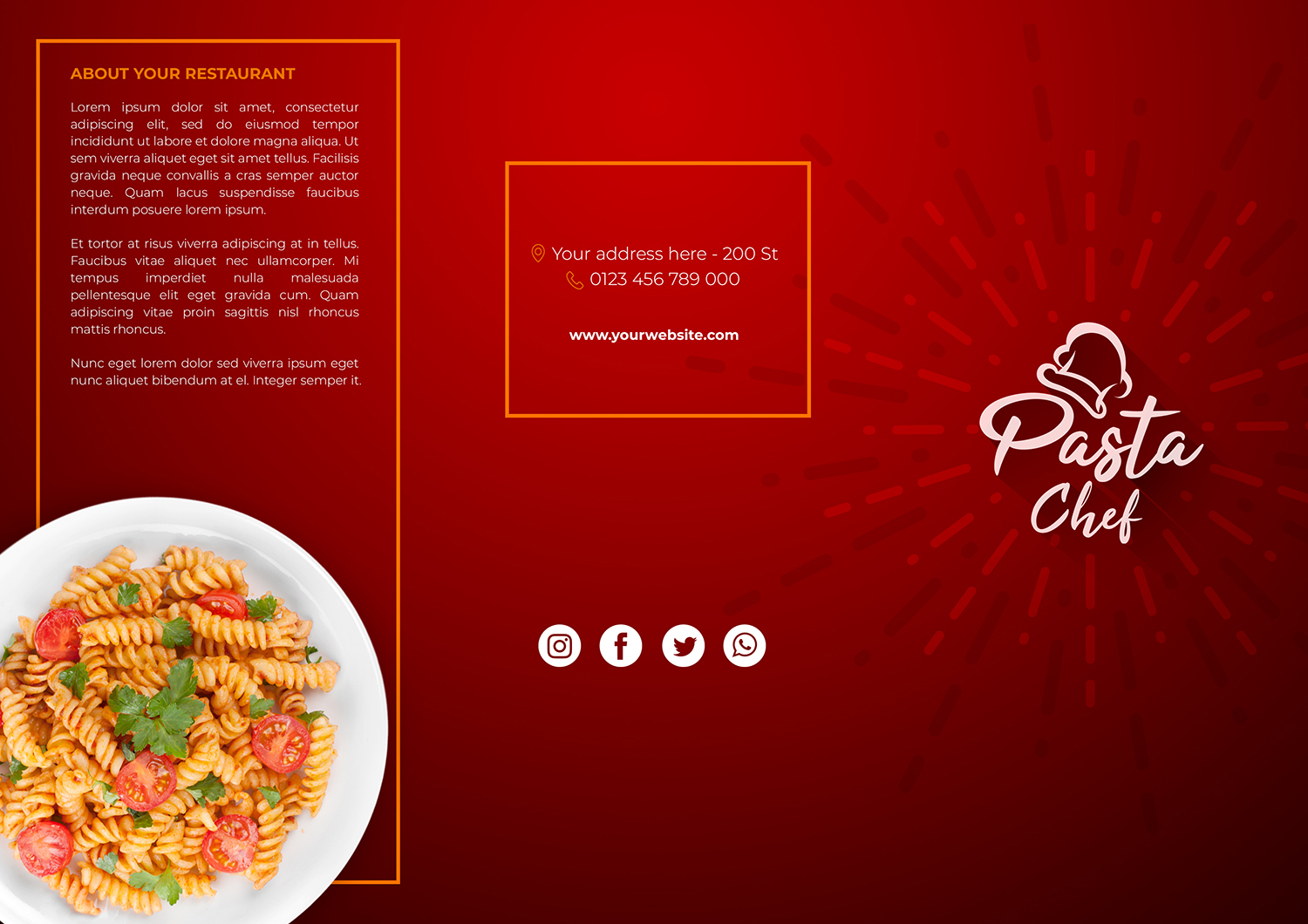 Diseño Gráfico por Meowington para PASTA CHEF NOMINEES PTY LTD | Diseño #25388156