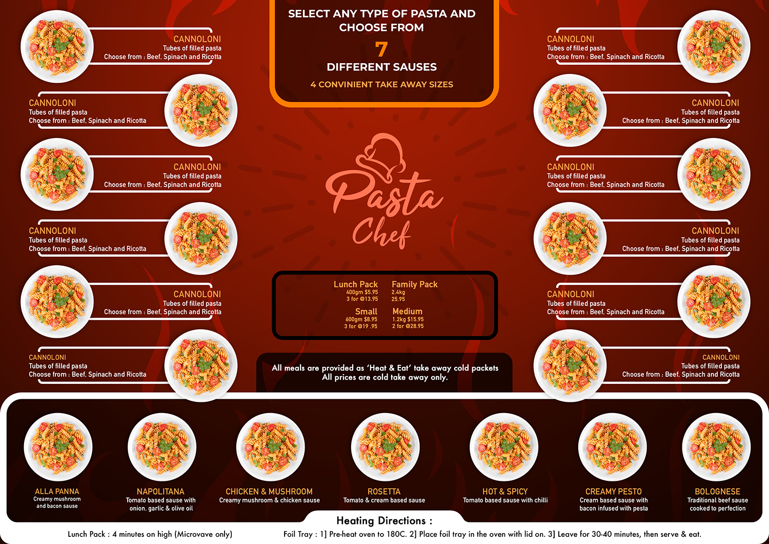 Design Graphique par Meowington pour PASTA CHEF NOMINEES PTY LTD | Design #25388157