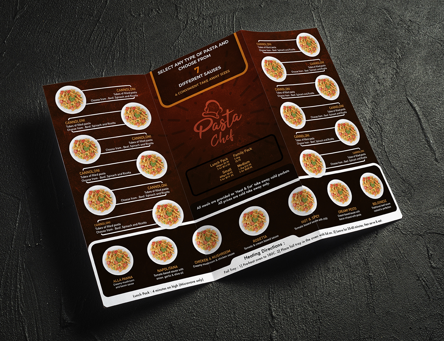 Diseño Gráfico por Meowington para PASTA CHEF NOMINEES PTY LTD | Diseño #25388162