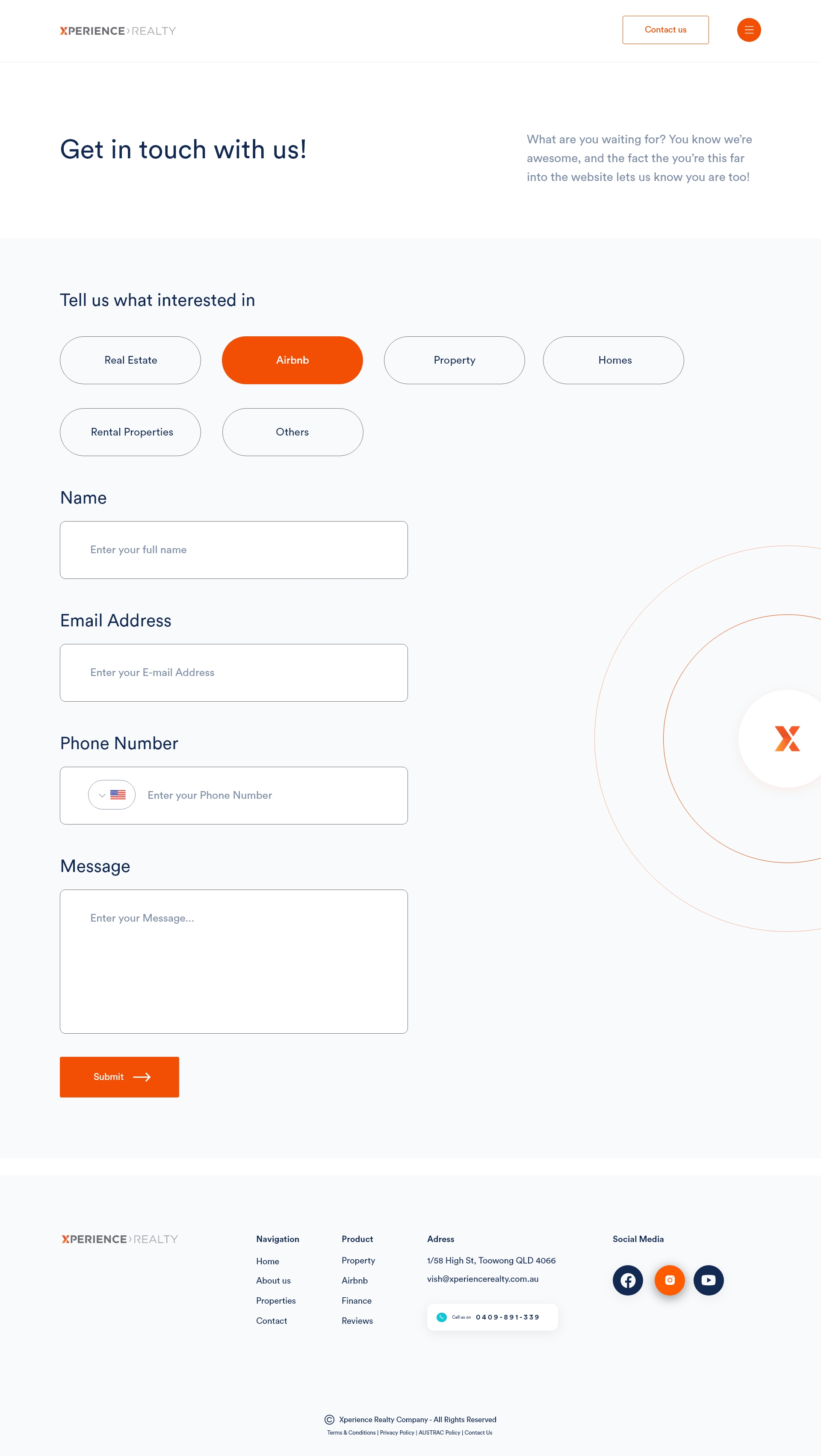 Web Design by weekidesigner for Xperience Realty | Design #25405459
