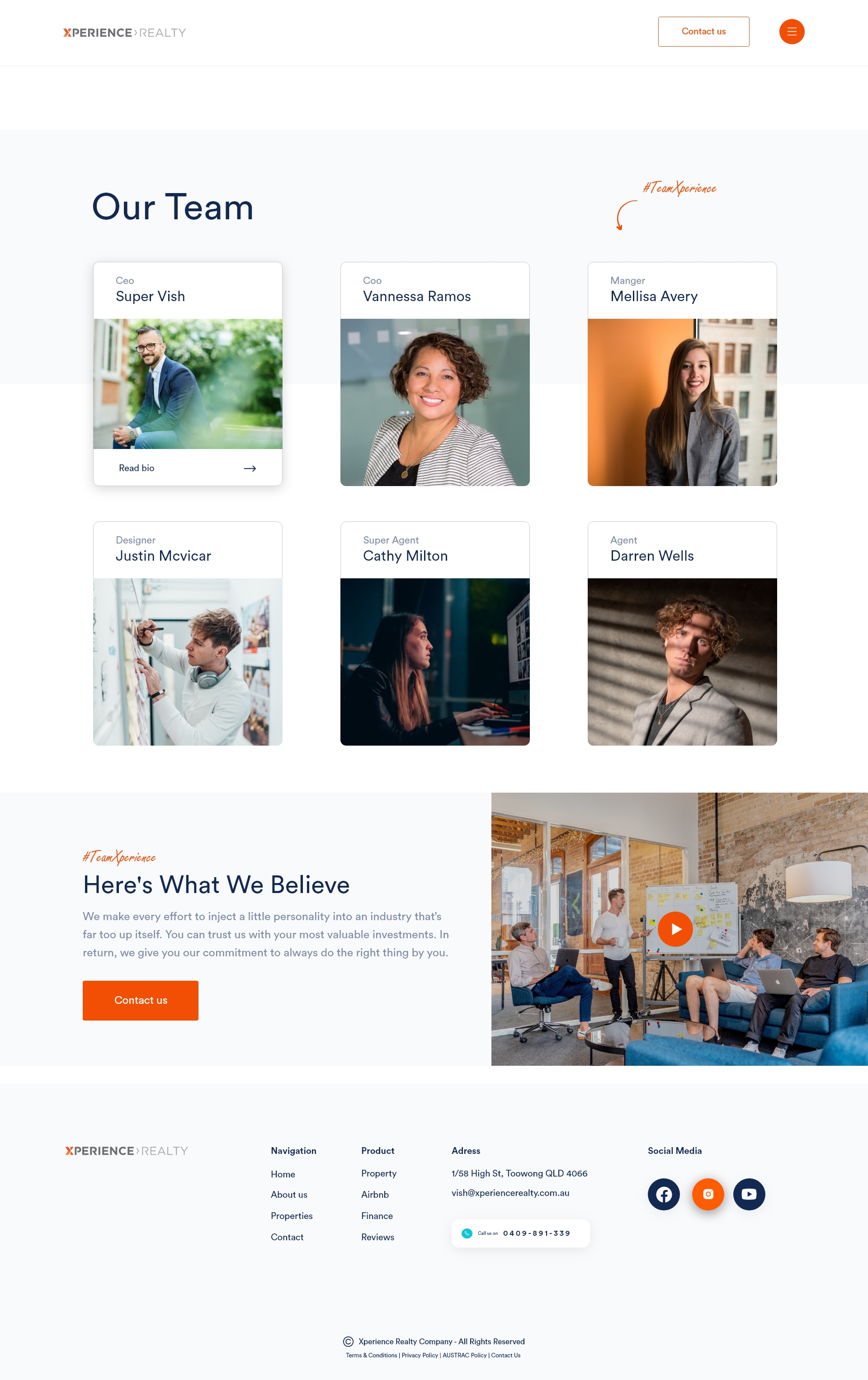Web Design by weekidesigner for Xperience Realty | Design #25405460