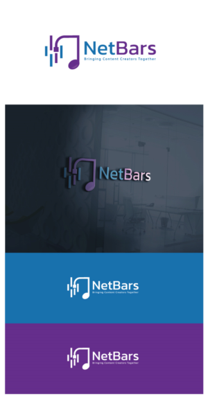 NetBars / Bringing Content Creators Together | Logo Design by AbhishekkM'24