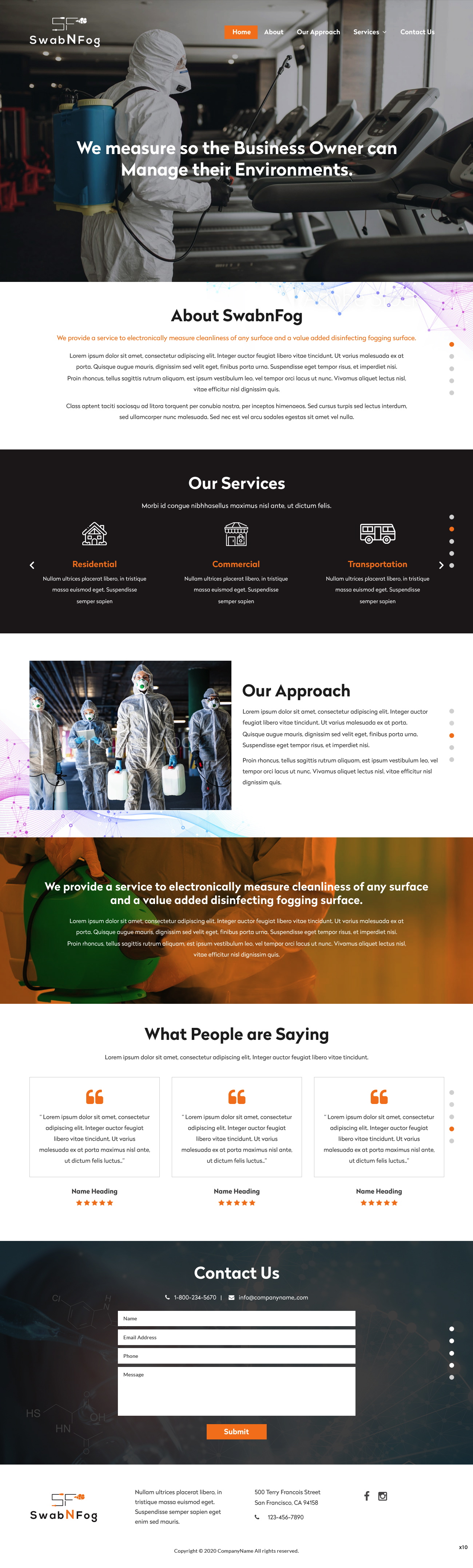 Wix Design by pb for SwabNFog | Design #25393925