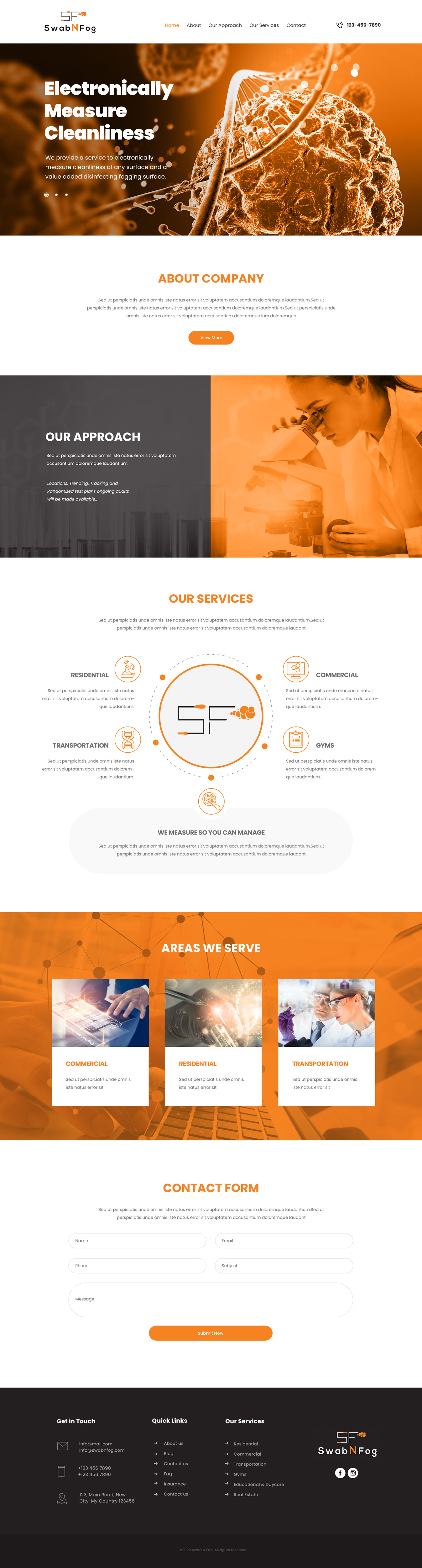 Wix Design by ag622988 for SwabNFog | Design #25397365