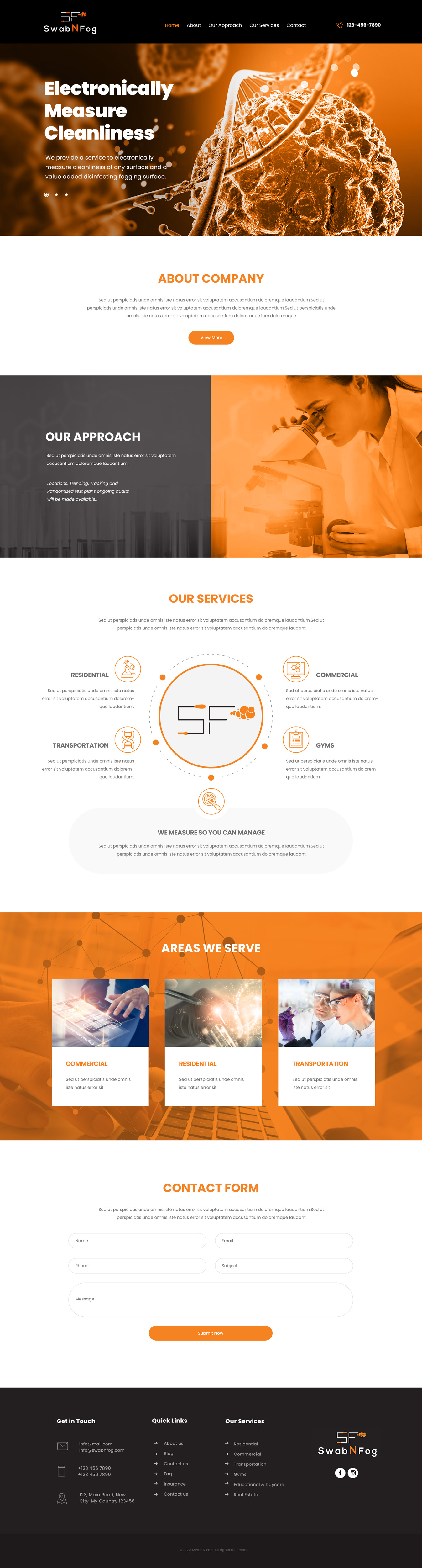 Wix Design by ag622988 for SwabNFog | Design #25402878