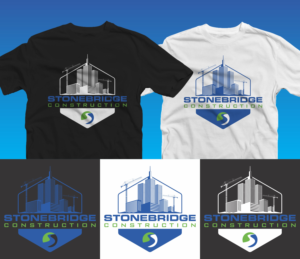 Stonebridge Construction T-shirt Design | T-shirt Design by ammar_ed