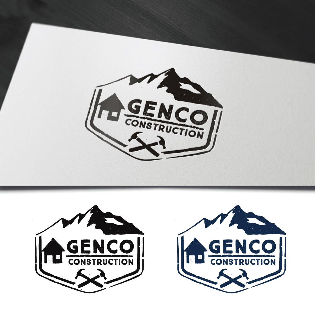 Logo Design by WooW Designs for Genco Construction | Design #25377592