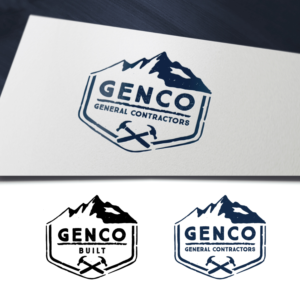 Logo Design by WooW Designs for Genco Construction | Design: #25394756