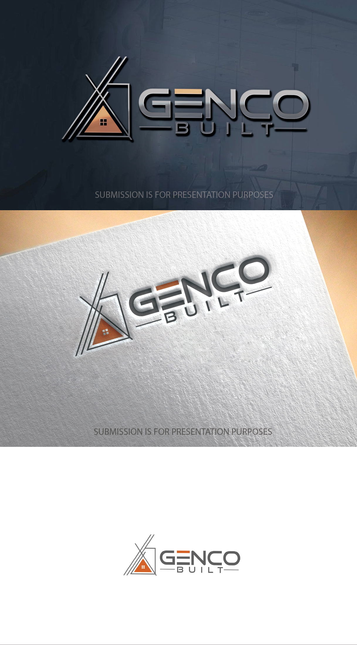 Logo-Design von graphicevolution für Genco Construction | Design #25375507